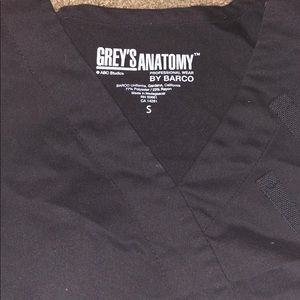 Top and bottom Greys Anatomy Scrubs